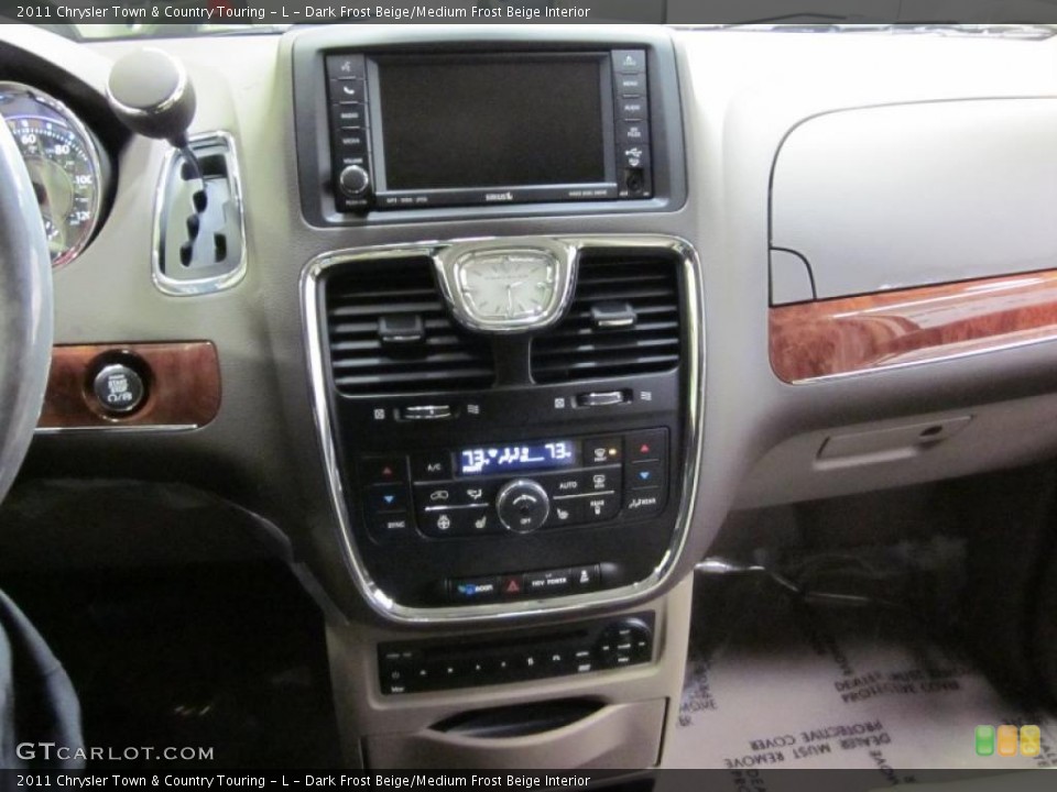 Dark Frost Beige/Medium Frost Beige Interior Controls for the 2011 Chrysler Town & Country Touring - L #41803627
