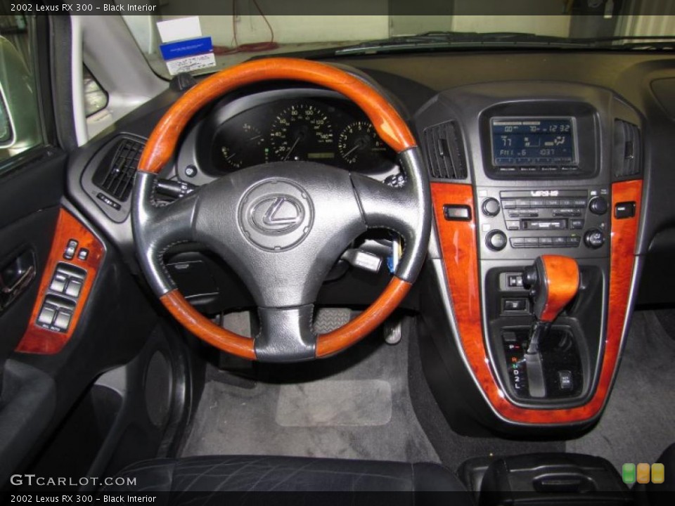 Black Interior Dashboard for the 2002 Lexus RX 300 #41803691
