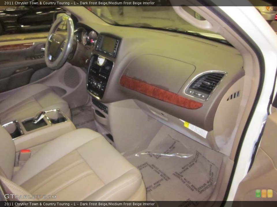 Dark Frost Beige/Medium Frost Beige Interior Dashboard for the 2011 Chrysler Town & Country Touring - L #41803767