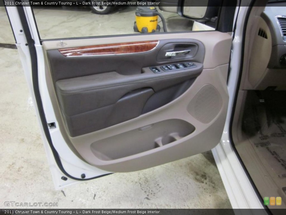 Dark Frost Beige/Medium Frost Beige Interior Door Panel for the 2011 Chrysler Town & Country Touring - L #41803787