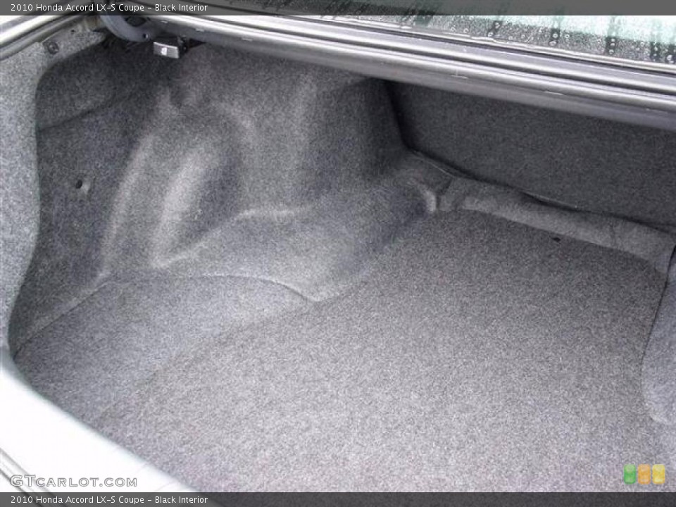 Black Interior Trunk for the 2010 Honda Accord LX-S Coupe #41807027
