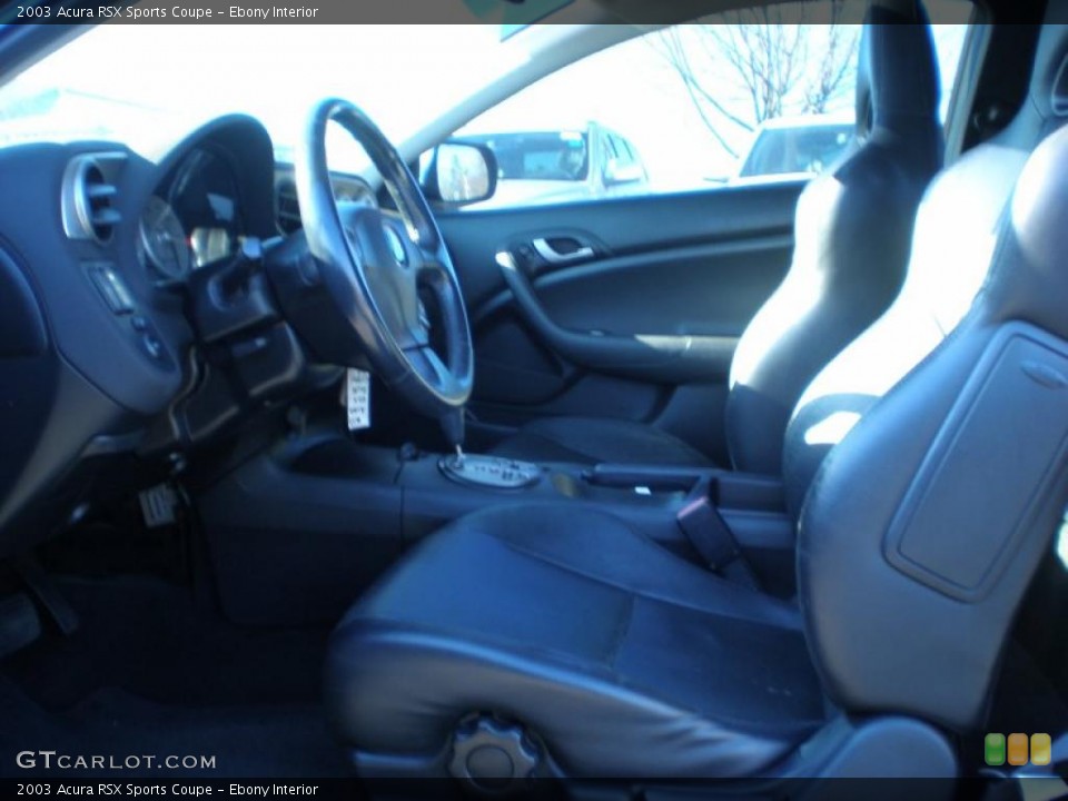 Ebony Interior Photo for the 2003 Acura RSX Sports Coupe #41808779