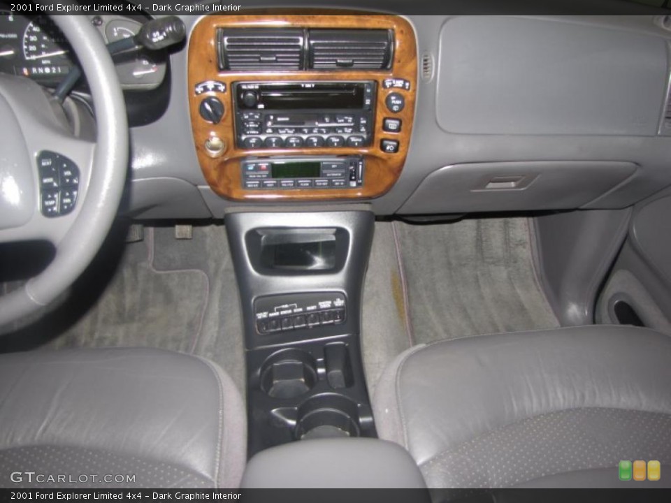 Dark Graphite Interior Controls for the 2001 Ford Explorer Limited 4x4 #41809963