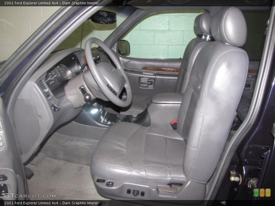 Dark Graphite Interior Photo for the 2001 Ford Explorer Limited 4x4 #41810003