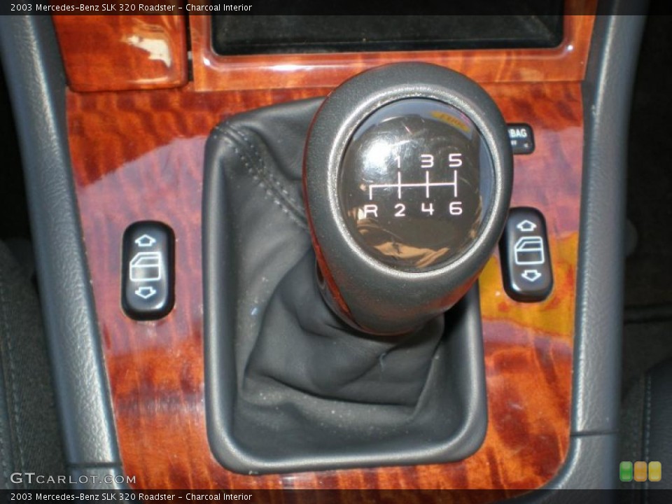 Charcoal Interior Transmission for the 2003 Mercedes-Benz SLK 320 Roadster #41810539