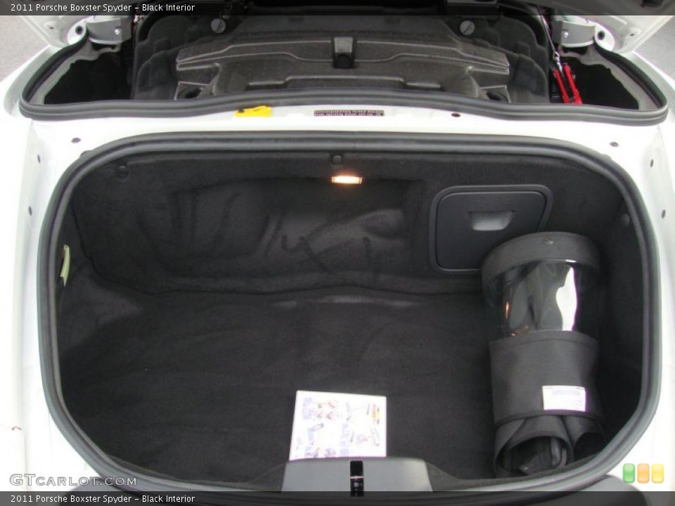 Black Interior Trunk for the 2011 Porsche Boxster Spyder #41812067