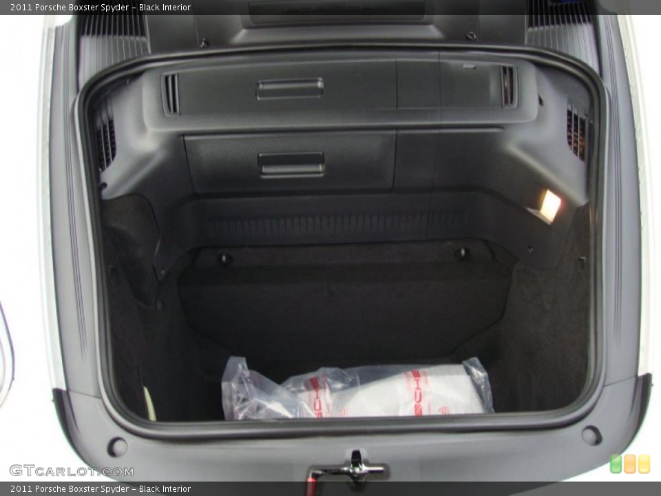 Black Interior Trunk for the 2011 Porsche Boxster Spyder #41812143