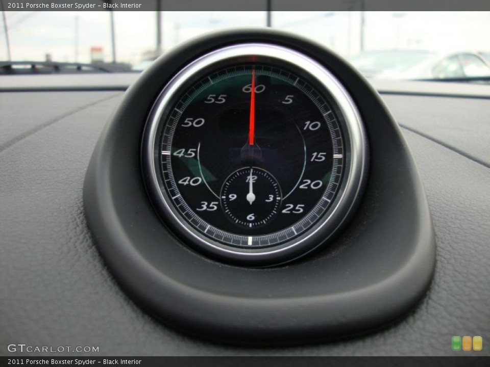 Black Interior Gauges for the 2011 Porsche Boxster Spyder #41812327