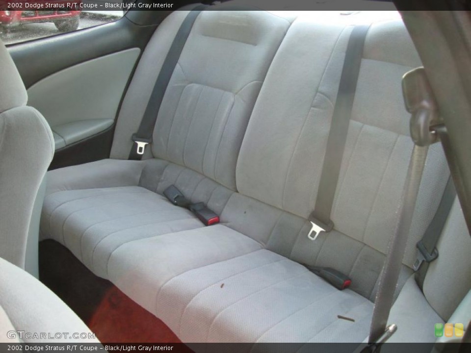 Black/Light Gray Interior Photo for the 2002 Dodge Stratus R/T Coupe #41812955