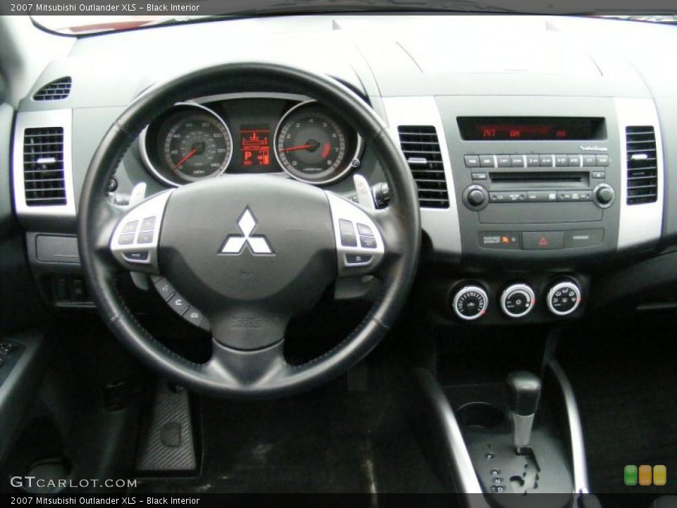 Black Interior Dashboard for the 2007 Mitsubishi Outlander XLS #41813923