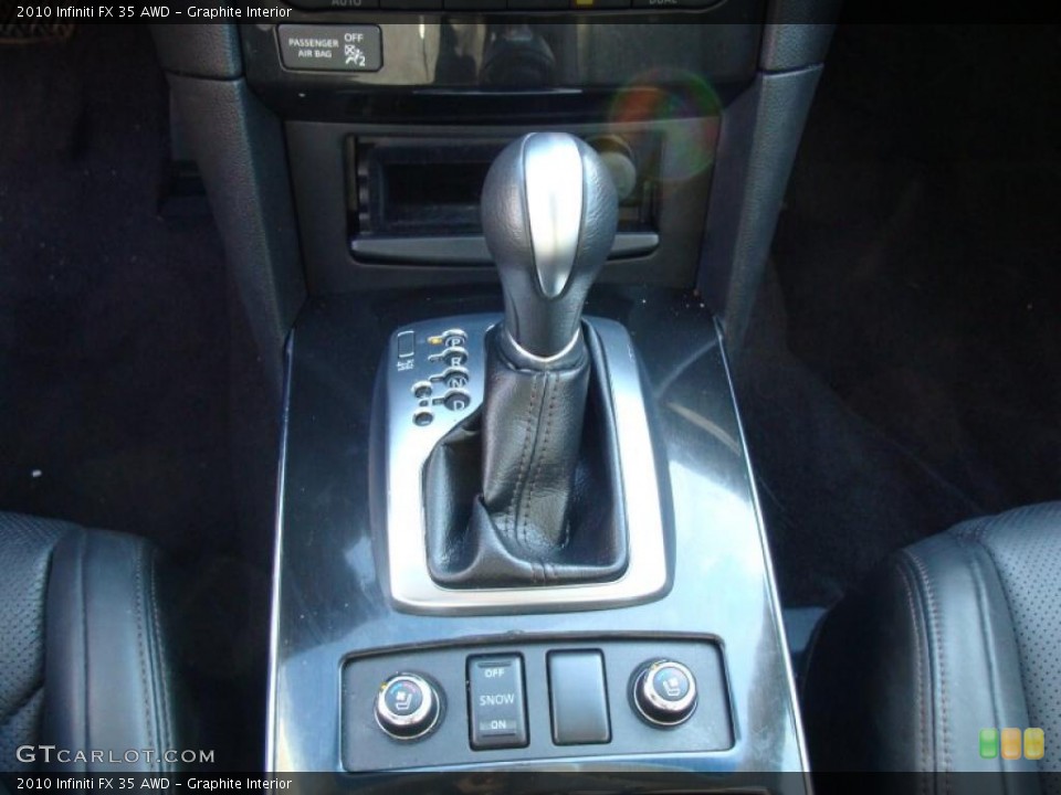 Graphite Interior Transmission for the 2010 Infiniti FX 35 AWD #41814931