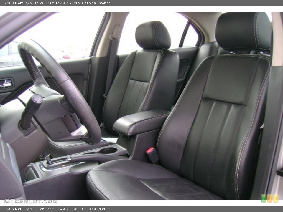 Dark Charcoal Interior Photo for the 2008 Mercury Milan V6 Premier AWD #41817247