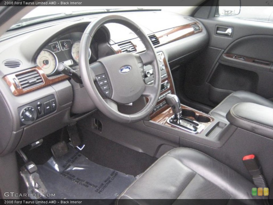 Black 2008 Ford Taurus Interiors