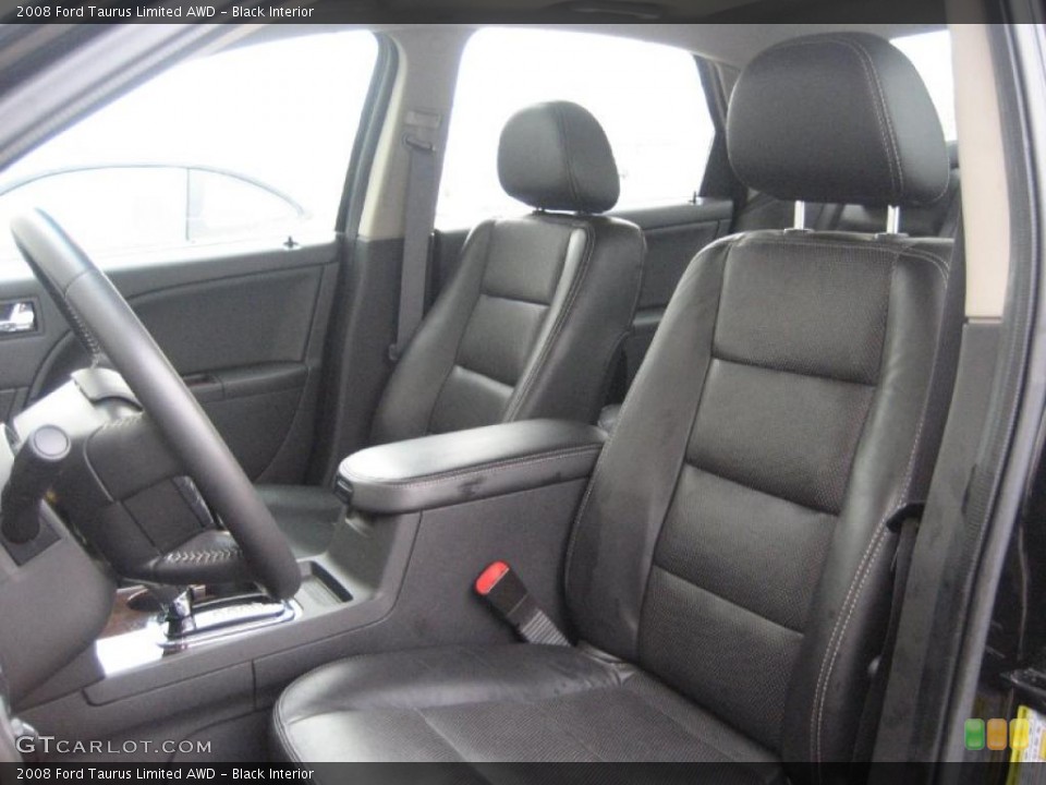 Black Interior Photo for the 2008 Ford Taurus Limited AWD #41818859