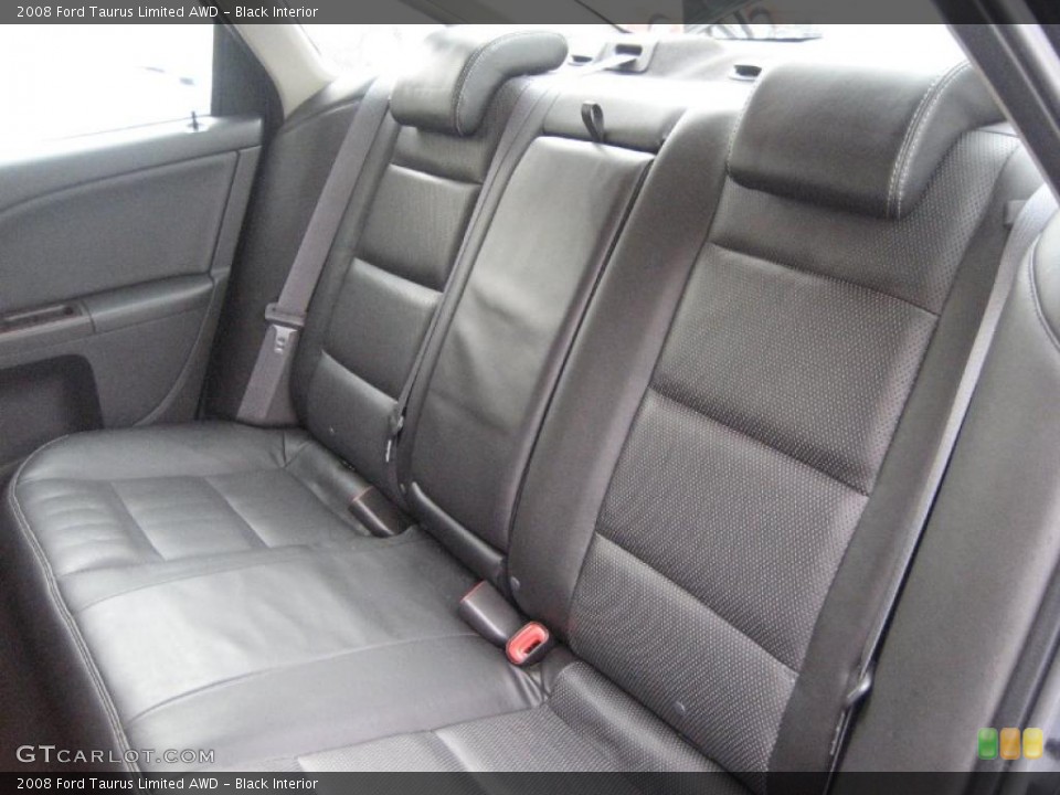Black Interior Photo for the 2008 Ford Taurus Limited AWD #41818923