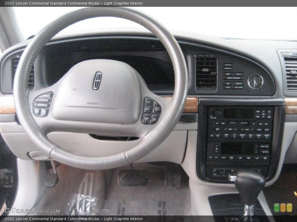 Light Graphite Interior Dashboard for the 2002 Lincoln Continental  #41819303