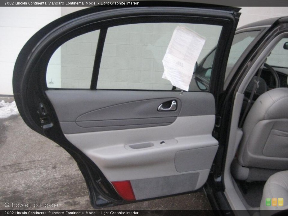 Light Graphite Interior Door Panel for the 2002 Lincoln Continental  #41819387
