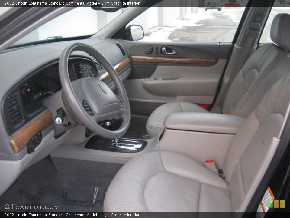 Light Graphite Interior Photo for the 2002 Lincoln Continental  #41819435