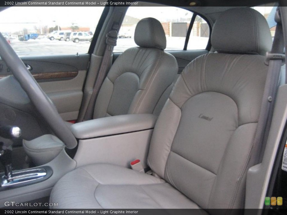 Light Graphite Interior Photo for the 2002 Lincoln Continental  #41819451