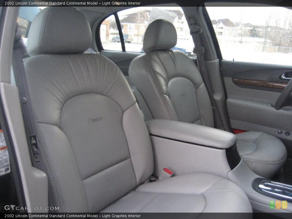 Light Graphite Interior Photo for the 2002 Lincoln Continental  #41819467