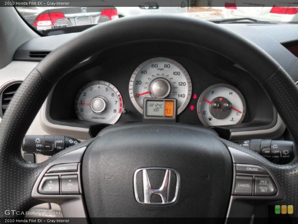 Gray Interior Steering Wheel for the 2010 Honda Pilot EX #41820075