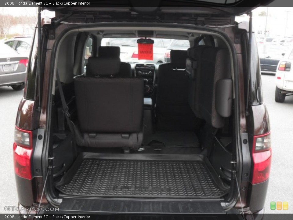 Black/Copper Interior Trunk for the 2008 Honda Element SC #41821423