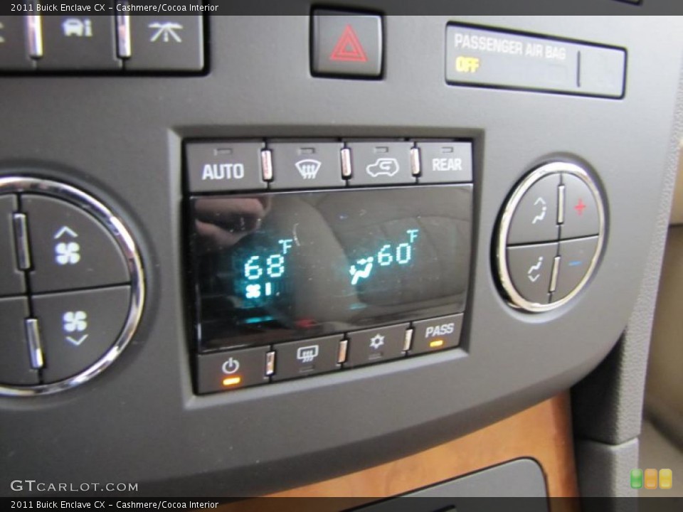 Cashmere/Cocoa Interior Controls for the 2011 Buick Enclave CX #41822815