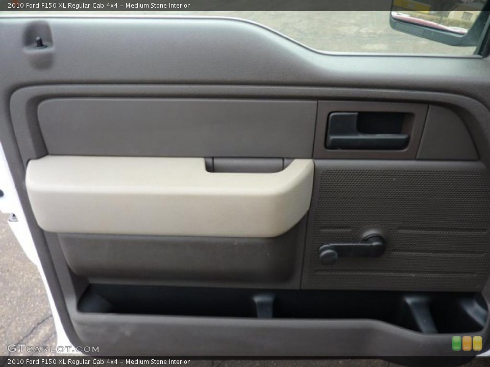 Medium Stone Interior Door Panel for the 2010 Ford F150 XL Regular Cab 4x4 #41823271