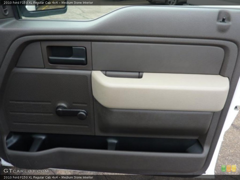 Medium Stone Interior Door Panel for the 2010 Ford F150 XL Regular Cab 4x4 #41823347