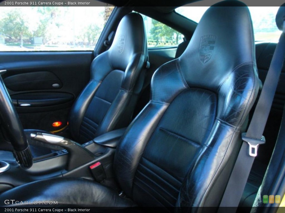 Black Interior Photo for the 2001 Porsche 911 Carrera Coupe #41824023