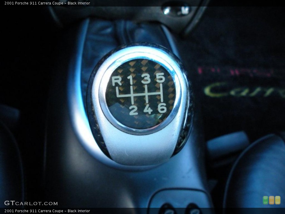 Black Interior Transmission for the 2001 Porsche 911 Carrera Coupe #41824163