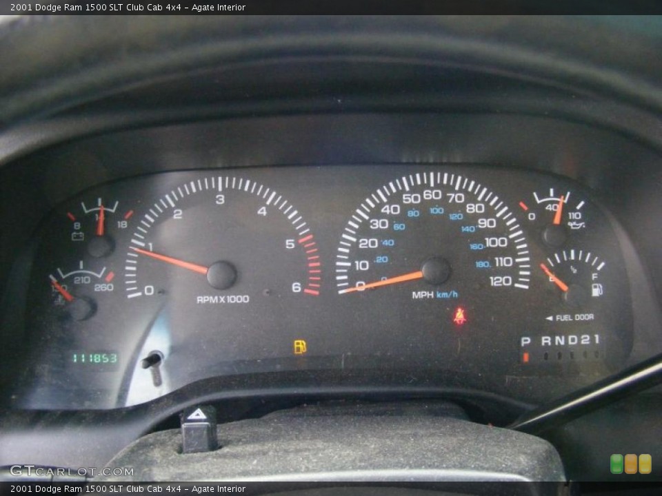 Agate Interior Gauges for the 2001 Dodge Ram 1500 SLT Club Cab 4x4 #41824655