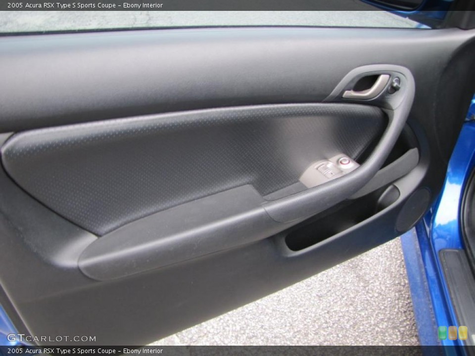 Ebony Interior Door Panel for the 2005 Acura RSX Type S Sports Coupe #41825487