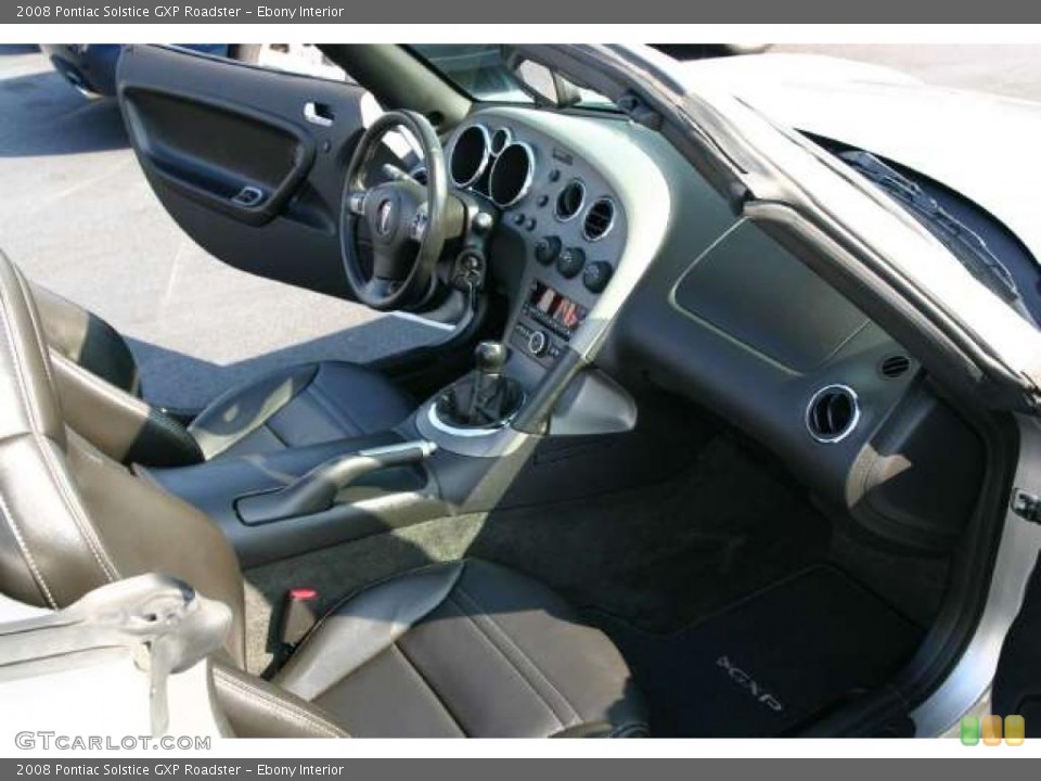 Ebony Interior Photo for the 2008 Pontiac Solstice GXP Roadster #41827359
