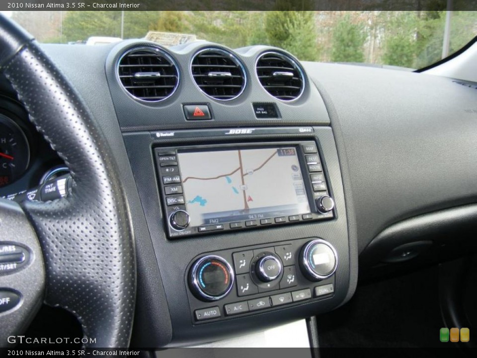 Charcoal Interior Navigation for the 2010 Nissan Altima 3.5 SR #41827432