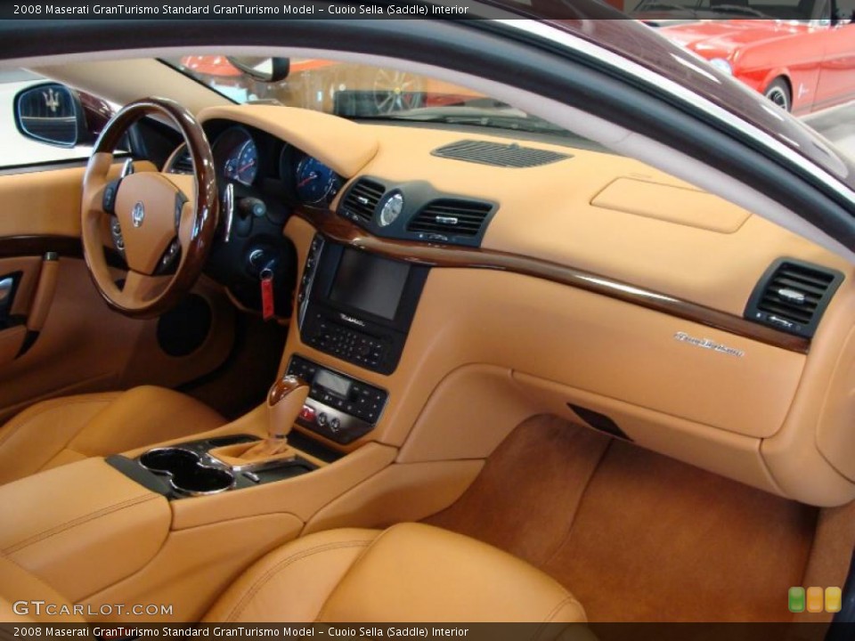 Cuoio Sella (Saddle) Interior Dashboard for the 2008 Maserati GranTurismo  #41827924