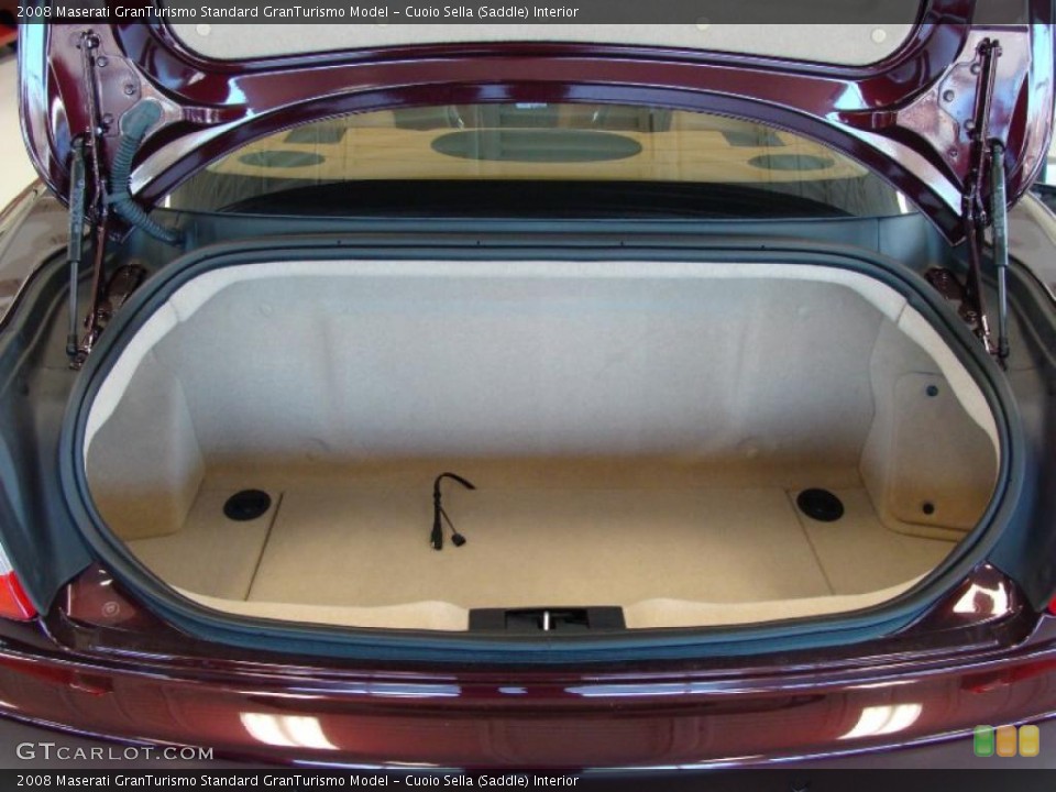 Cuoio Sella (Saddle) Interior Trunk for the 2008 Maserati GranTurismo  #41827976