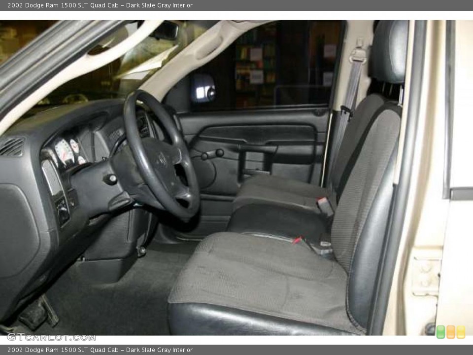 Dark Slate Gray Interior Photo for the 2002 Dodge Ram 1500 SLT Quad Cab #41828304