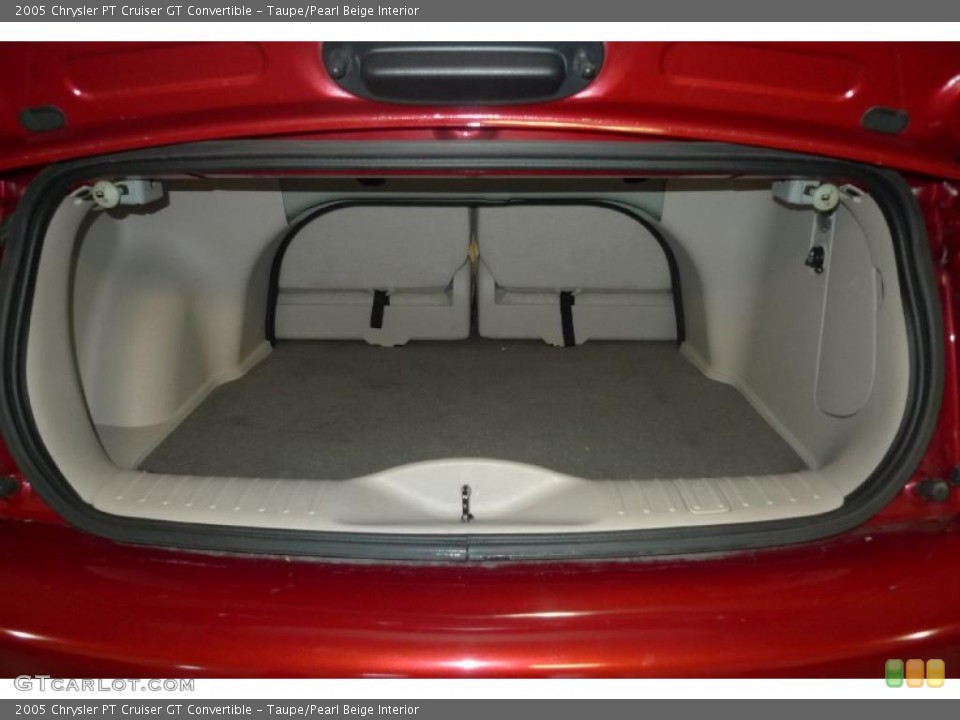 Taupe/Pearl Beige Interior Trunk for the 2005 Chrysler PT Cruiser GT Convertible #41831940