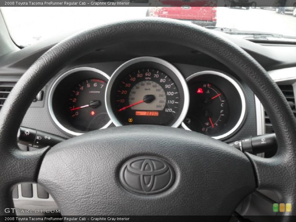 Graphite Gray Interior Steering Wheel for the 2008 Toyota Tacoma PreRunner Regular Cab #41835232