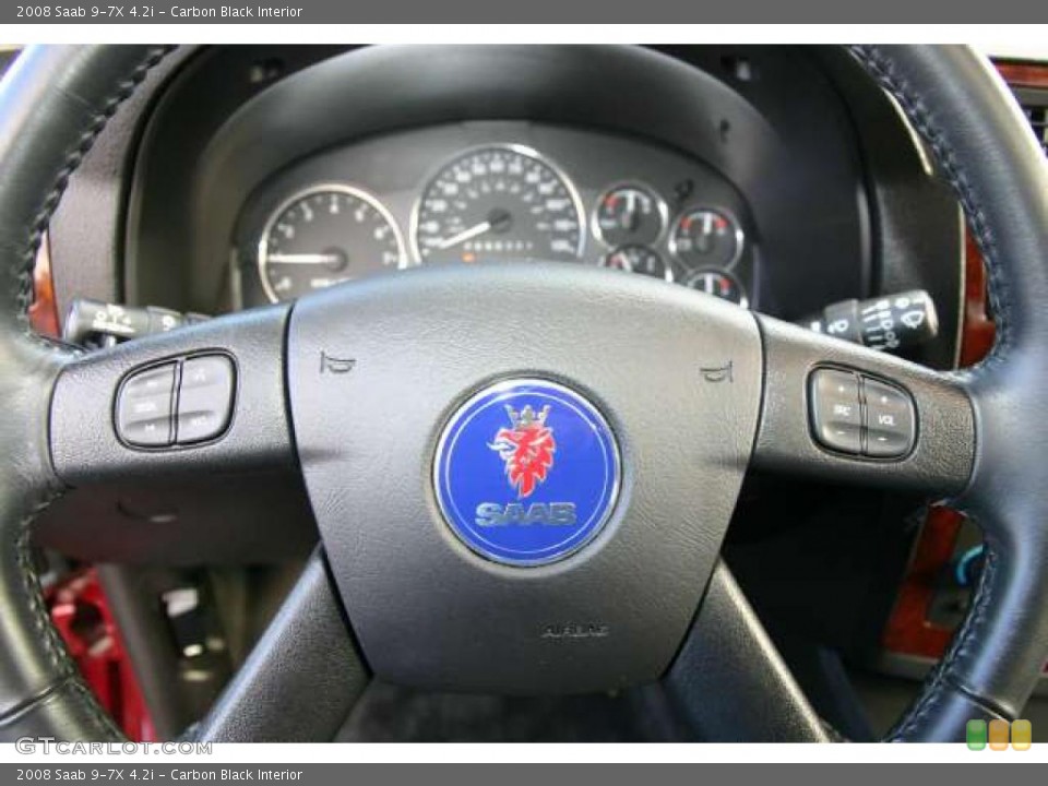 Carbon Black Interior Steering Wheel for the 2008 Saab 9-7X 4.2i #41836044