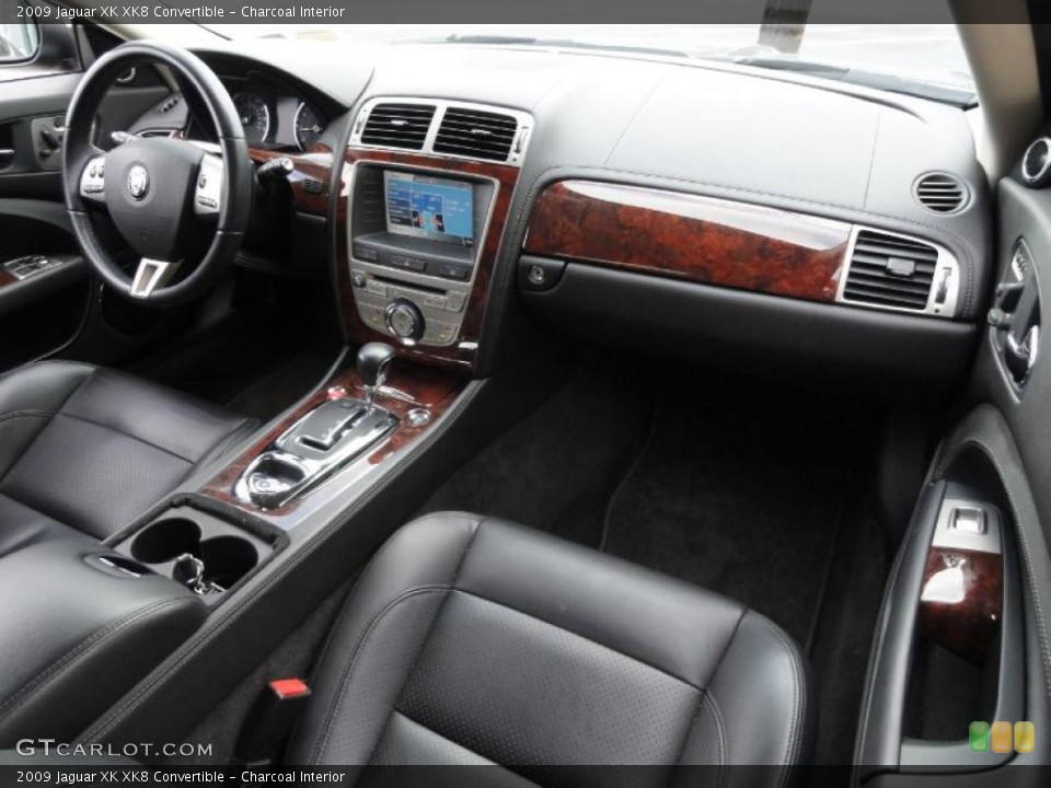 Charcoal Interior Dashboard for the 2009 Jaguar XK XK8 Convertible #41836884