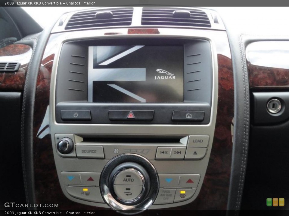 Charcoal Interior Navigation for the 2009 Jaguar XK XK8 Convertible #41836900