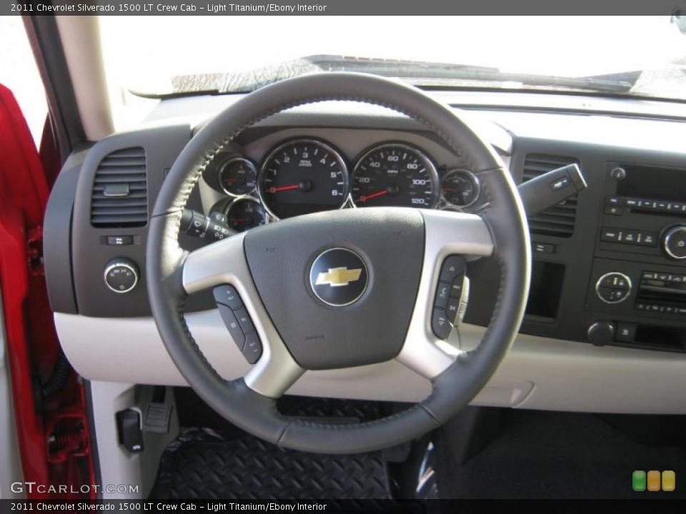 Light Titanium/Ebony Interior Gauges for the 2011 Chevrolet Silverado 1500 LT Crew Cab #41837390