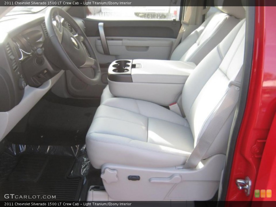 Light Titanium/Ebony Interior Photo for the 2011 Chevrolet Silverado 1500 LT Crew Cab #41837440
