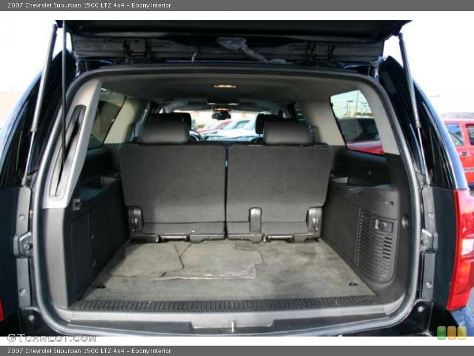 Ebony Interior Trunk for the 2007 Chevrolet Suburban 1500 LTZ 4x4 #41838408