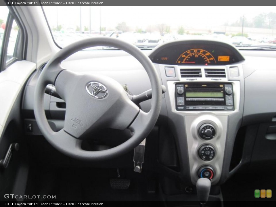 Dark Charcoal Interior Dashboard for the 2011 Toyota Yaris 5 Door Liftback #41839873