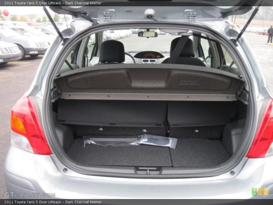 Dark Charcoal Interior Trunk for the 2011 Toyota Yaris 5 Door Liftback #41839889
