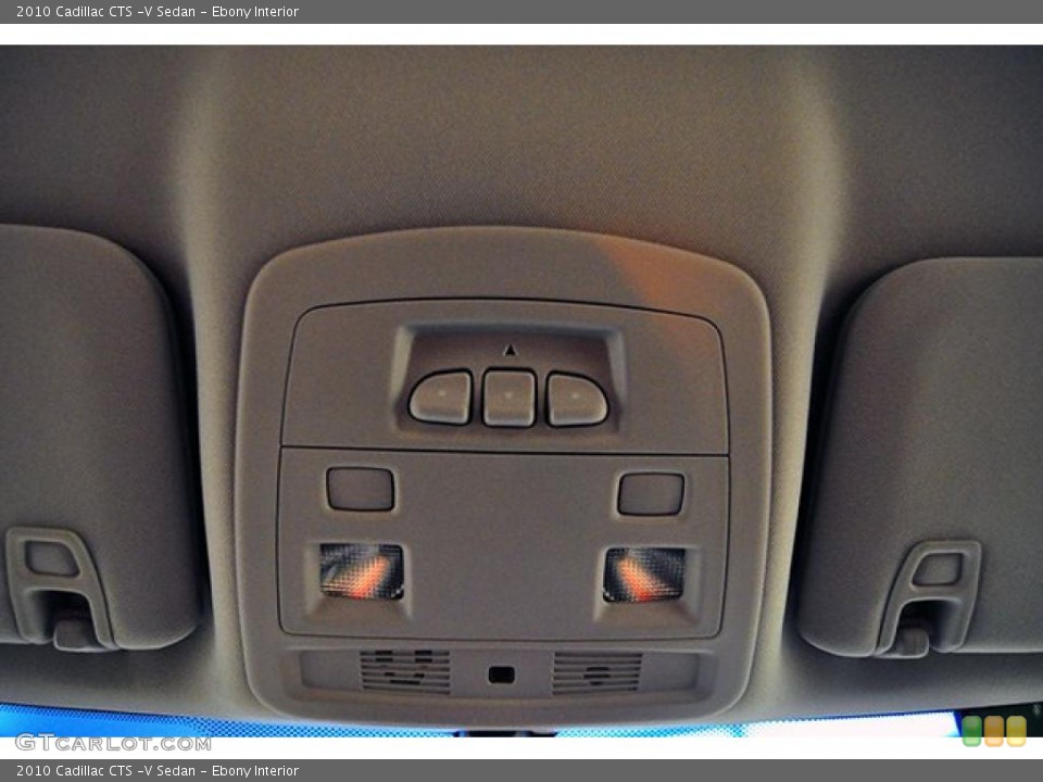 Ebony Interior Controls for the 2010 Cadillac CTS -V Sedan #41840623