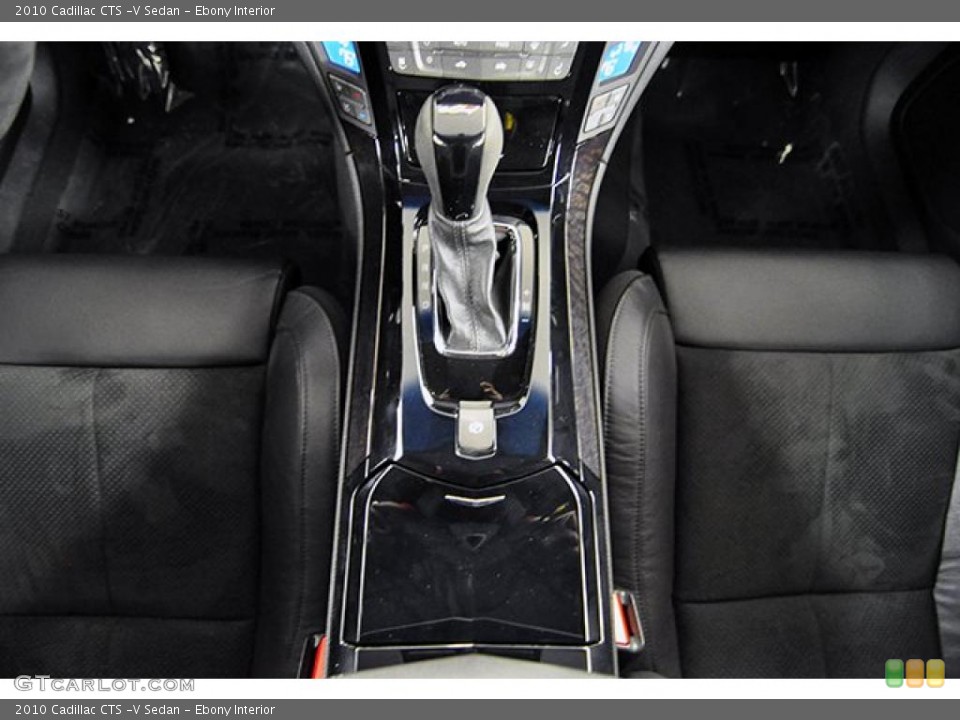 Ebony Interior Transmission for the 2010 Cadillac CTS -V Sedan #41840637